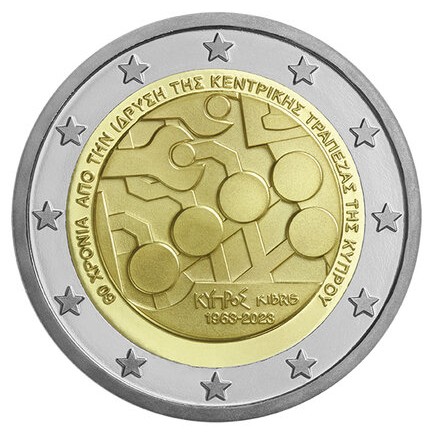 Kipras Centrālās bankas dibināšanas 60. gadadiena